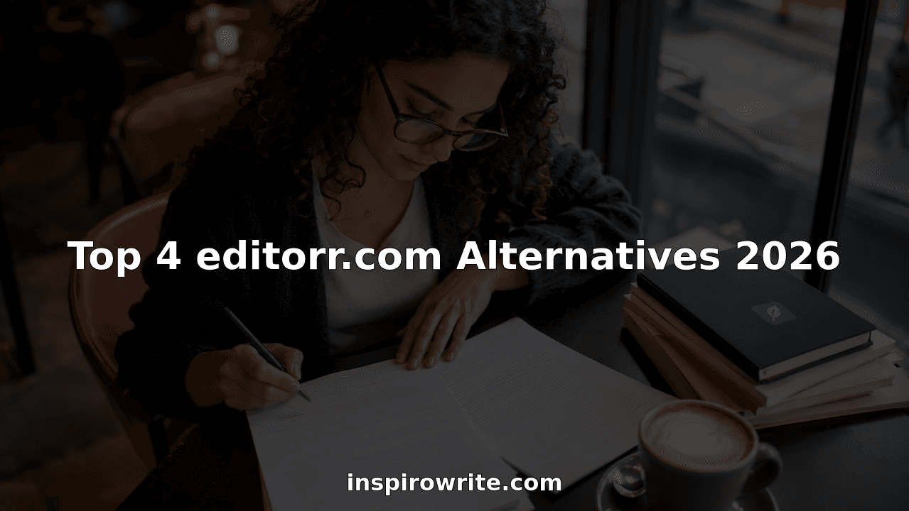 Top 4 editorr.com Alternatives 2026