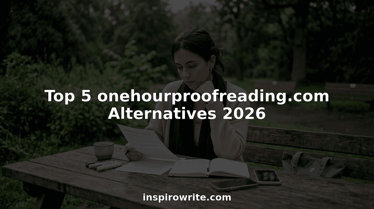 Top 5 onehourproofreading.com Alternatives 2026