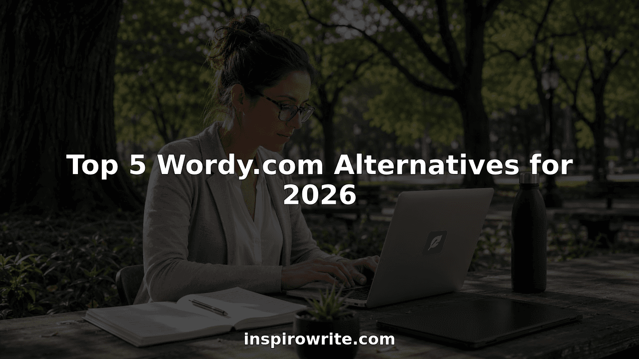 Top 5 Wordy.com Alternatives for 2026